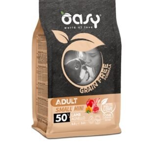 Oasy Cane Grain Free Adulto Small&Mini Agnello 800 Gr