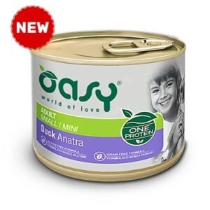 Oasy Cane Oap Adulto Small&Mini Anatra Lattina 200 Gr