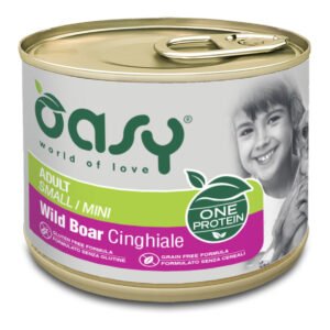 Oasy Cane Oap Adulto Small&Mini Cinghiale 200 Gr