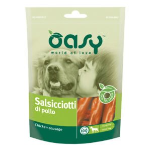 Oasy Cane Snack Busta Salsicciotti Di Pollo 100 Gr