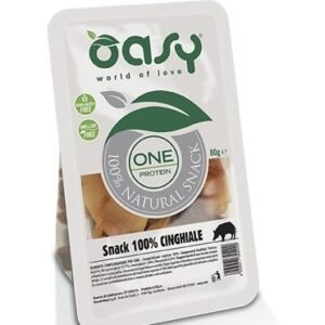 Oasy Cane Snack Oap Cinghiale 100% 80 Gr