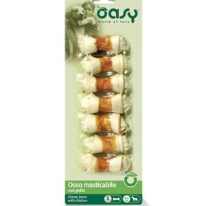 Oasy Cane Snack Osso Masticabile Pollo Tg.S 90 Gr