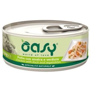 Oasy Cane Specialita' Naturali Adulto Pollo, Anatra & Verdure 150 Gr