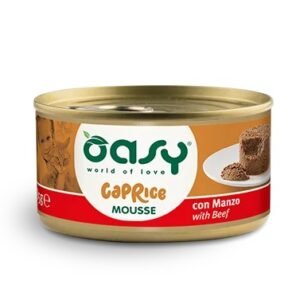 Oasy Gatto Caprice Mousse Adulto Manzo 85 Gr