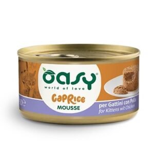Oasy Gatto Caprice Mousse Kitten Pollo 85 Gr
