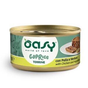 Oasy Gatto Caprice Terrine Adulto Pollo & Verdure 85 Gr