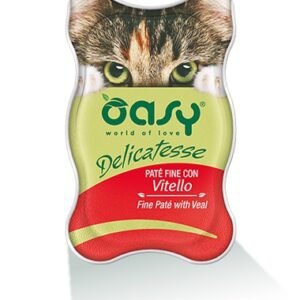 Oasy Gatto Delicatesse Pate' Adulto Vitello 85 Gr