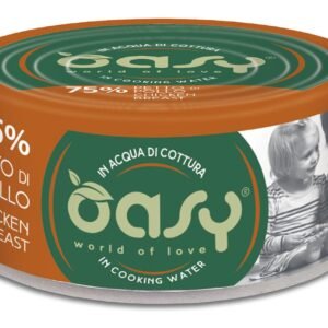 Oasy Gatto More Love In Lattina Adulto Petto Di Pollo 70 Gr
