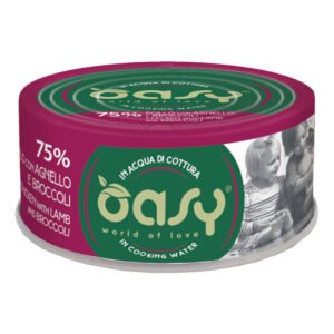 Oasy Gatto More Love In Lattina Adulto Pollo, Agnello & Broccoli 70 Gr