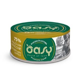 Oasy Gatto More Love In Lattina Adulto Pollo & Lenticchie 70 Gr