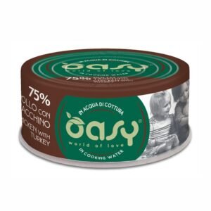 Oasy Gatto More Love In Lattina Adulto Pollo & Tacchino 70 Gr