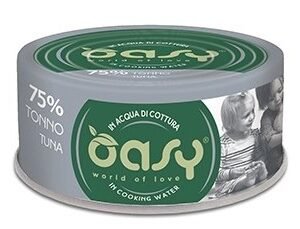 Oasy Gatto More Love In Lattina Adulto Tonno 70 Gr