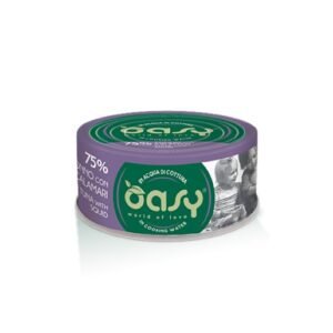 Oasy Gatto More Love In Lattina Adulto Tonno & Calamari 70 Gr