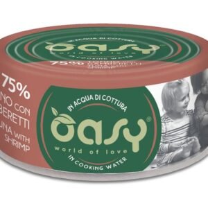 Oasy Gatto More Love In Lattina Adulto Tonno & Gamberetti 70 Gr