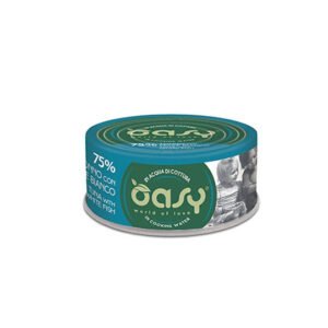 Oasy Gatto More Love In Lattina Adulto Tonno & Pesce Bianco 70 Gr