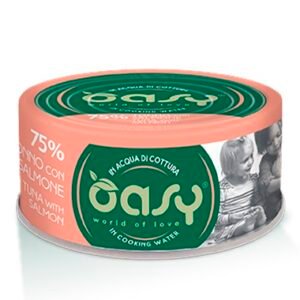 Oasy Gatto More Love In Lattina Adulto Tonno & Salmone 70 Gr