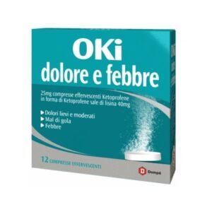 Oki dolore e febbre 25 mg 12 compresse effervescenti