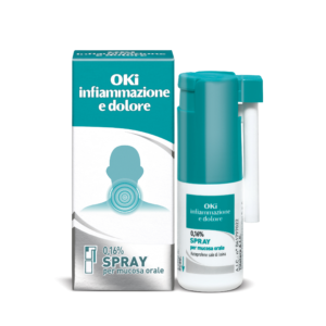 Oki gola 0,16% spray per mucosa orale