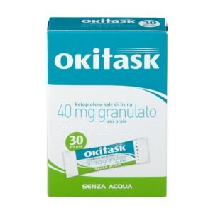 Okitask 40 mg Ketoprofene Sale di Lisina 30 Bustine