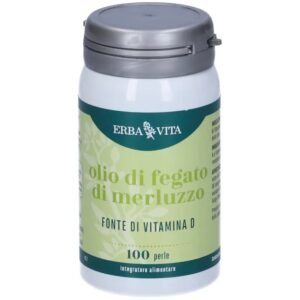 Olio di Fegato di Merluzzo Integratore 100 Perle