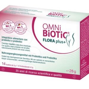 Omni biotic flora plus+ 14 bustine da 2 g