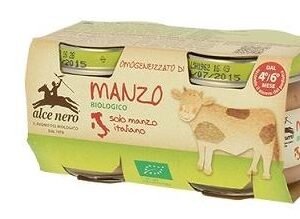 Omogeneizzato manzo bio 2x80g