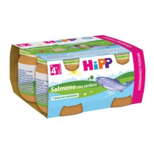 Omo hipp salmone/verdure 4x80g