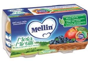Omo mellin mela+mirtillo2x100g