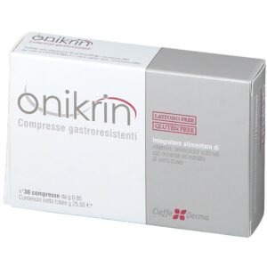 Onikrin Integratore 30 Compresse