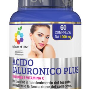 Optima Colours Of Life Acido Ialuronico Plus Integratore Pelle 60 Compresse