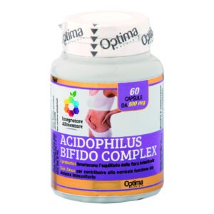 Optima Colours Of Life Acidophilus-Bifido Complex Integratore Probiotici 60 Capsule