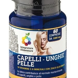 Optima Colours of Life Capelli Unghie Pelle Integratore Vitamine e Minerali 60 Compresse