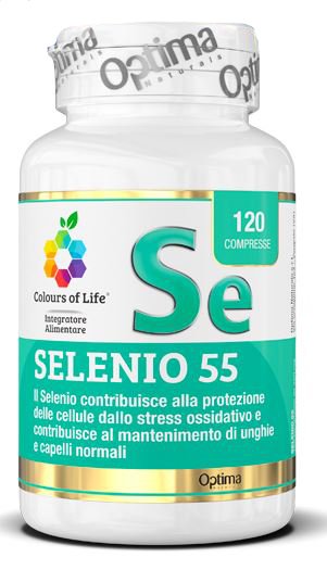 Optima Colours Of Life Selenio 55 120 Compresse 350 mg