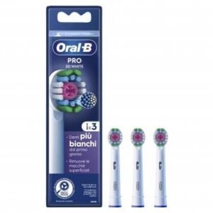 Oralb power refill eb50-3 crossaction 3 pezzi