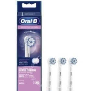 Oralb power refill eb60-3 sensitive clean 3 pezzi