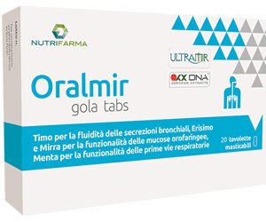 Oralmir gola tabs 20 compresse