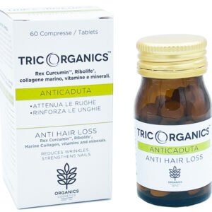 Organics cosmetics tricorganics anticaduta 60 compresse