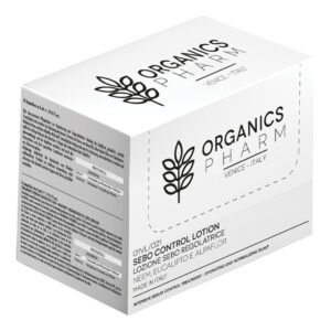 Organics pharm sebo control lotion neem, eucalyptus and alpaflor 12 fiale da 6 ml