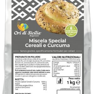 Ori di sicilia mix cereali e curcuma 1 kg