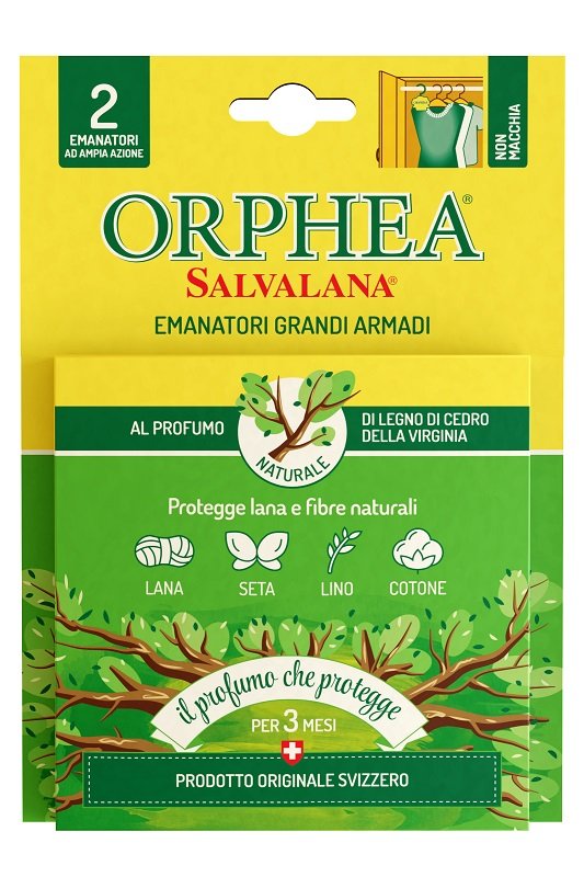Orphea salvalana emanatori grandi armadi legno cedro della virginia 2 pezzi