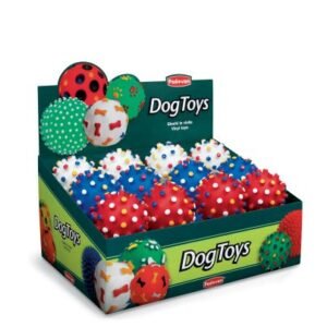 Padovan Cane Gioco Palla Punte Grosse Grande 11 Cm (Colori Assortiti)