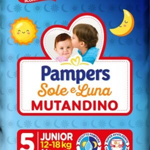 Pampers sole luna mutandina junior 14 pezzi