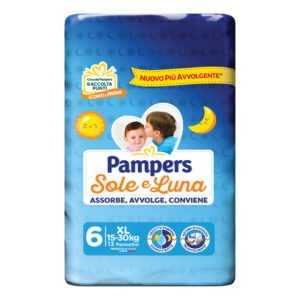 Pampers sole luna xl 13 pezzi