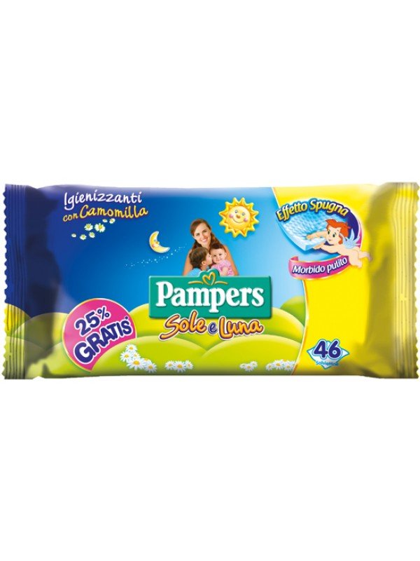 Pampers Wipes Sole&luna 40pezzi