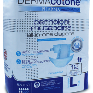 Pannolone Mutandina Per Incontinenza Dermacotone L 12 Pezzi