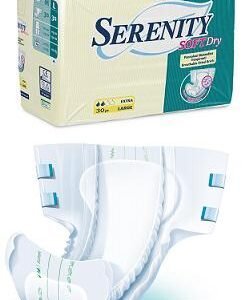 Pannolone per incontinenza serenity softdry formato maxi taglia medium 15 pezzi