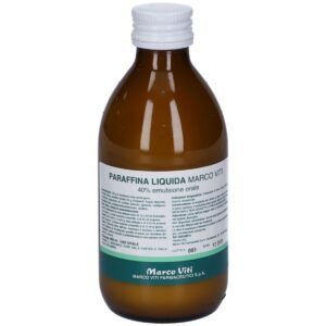 Paraffina Liquida Marco Viti 40% Emulsione Orale Stitichezza Occasionale 200 ml
