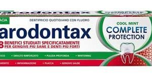 Parodontax Dentifricio Complete Protection Con Fluoro E Bicarbonato Di Sodio Gusto Cool Mint 75ml