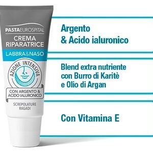 Pasta eurospital crema riparatrice labbra e naso 8 ml