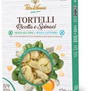 Pasta venezia tortelli ricotta e spinaci senza glutine stab 250 g